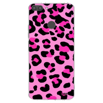 Picasee husă transparentă din silicon pentru Huawei P Smart - Pink Tiger
