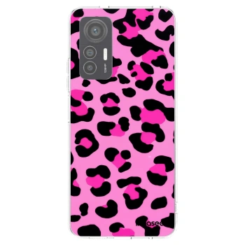 Picasee husă transparentă din silicon pentru Xiaomi 12 Lite - Pink Tiger