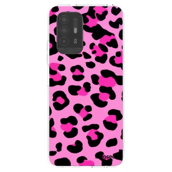 Picasee husă transparentă din silicon pentru OPPO A94 5G - Pink Tiger