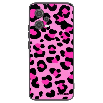 Picasee husă neagră din silicon pentru Xiaomi Poco X5 - Pink Tiger