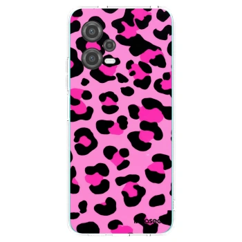 Picasee husă transparentă din silicon pentru Xiaomi Poco X5 - Pink Tiger
