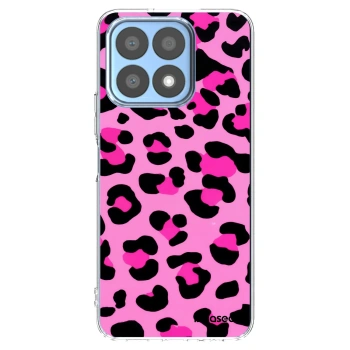Picasee husă transparentă din silicon pentru Honor X8a - Pink Tiger