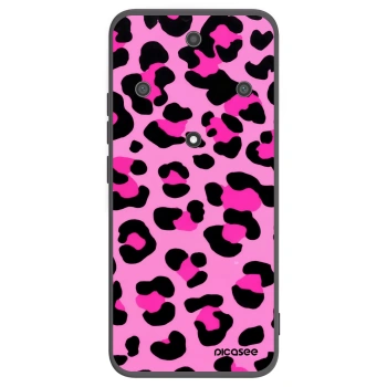 Picasee husă neagră din silicon pentru Honor Magic5 Lite 5G - Pink Tiger
