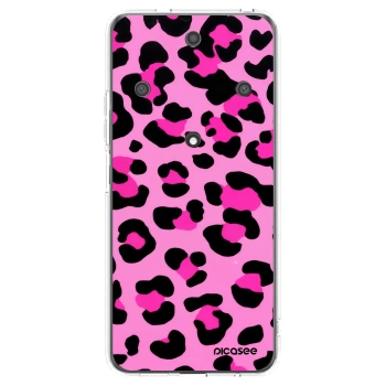 Picasee husă transparentă din silicon pentru Honor Magic5 Lite 5G - Pink Tiger