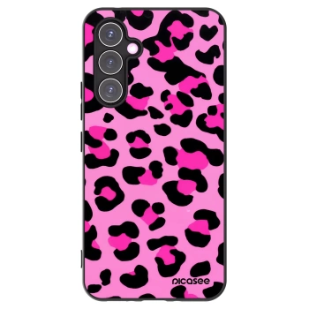 Picasee husă neagră din silicon pentru Samsung Galaxy A54 5G A546B - Pink Tiger