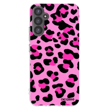 Picasee husă transparentă din silicon pentru Samsung Galaxy A34 5G A346B - Pink Tiger