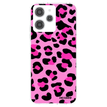 Picasee husă transparentă din silicon pentru Xiaomi Redmi 12 4G - Pink Tiger