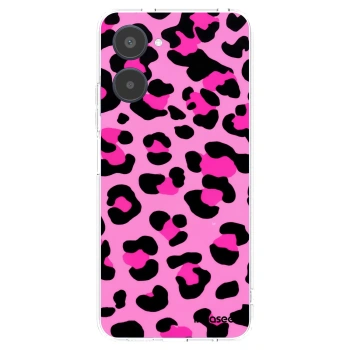 Picasee husă transparentă din silicon pentru Realme 10 4G - Pink Tiger