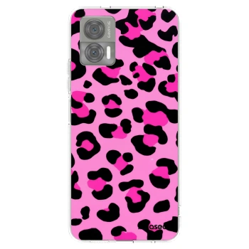 Picasee husă transparentă din silicon pentru Motorola Edge 30 Neo - Pink Tiger
