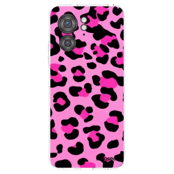 Picasee husă transparentă din silicon pentru Motorola Edge 40 - Pink Tiger