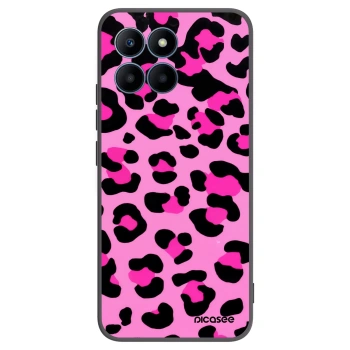 Picasee husă neagră din silicon pentru Honor 70 Lite - Pink Tiger