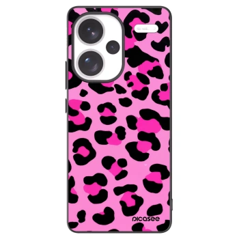Picasee husă neagră din silicon pentru Xiaomi Redmi Note 13 Pro+ 5G - Pink Tiger