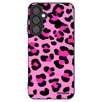 Picasee husă neagră din silicon pentru Samsung Galaxy A25 A256B 5G - Pink Tiger