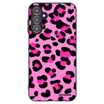 Picasee husă neagră din silicon pentru Samsung Galaxy A15 A156B 5G - Pink Tiger