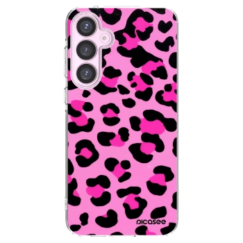 Picasee husă transparentă din silicon pentru Samsung Galaxy A55 5G A556B - Pink Tiger