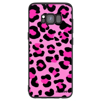 Picasee husă neagră din silicon pentru Samsung Galaxy S8 G950F - Pink Tiger