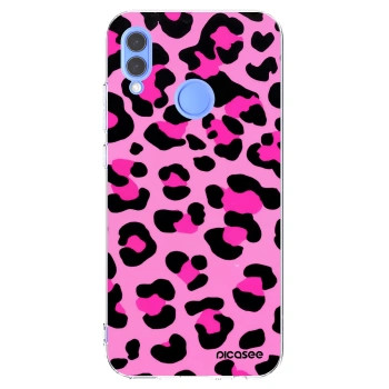 Picasee husă transparentă din silicon pentru Honor 10 Lite - Pink Tiger