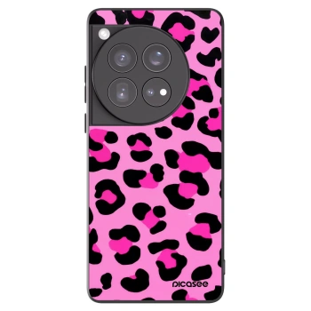 Picasee husă neagră din silicon pentru OnePlus 12 5G - Pink Tiger