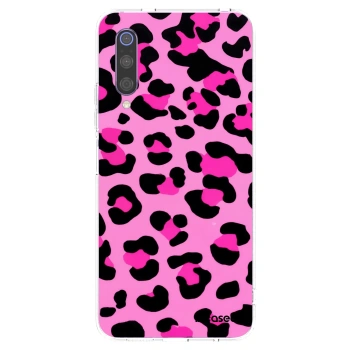 Picasee husă transparentă din silicon pentru Xiaomi Mi 9 - Pink Tiger