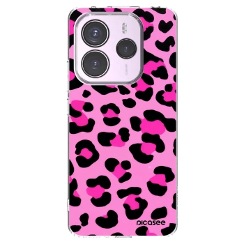 Picasee husă transparentă din silicon pentru Xiaomi Redmi Note 14 5G - Pink Tiger