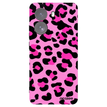 Picasee husă neagră din silicon pentru Xiaomi Poco X7 - Pink Tiger