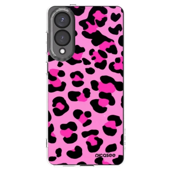 Picasee husă transparentă din silicon pentru Samsung Galaxy S25 Edge 5G - Pink Tiger