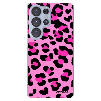 Picasee husă transparentă din silicon pentru Samsung Galaxy S25 Ultra 5G - Pink Tiger