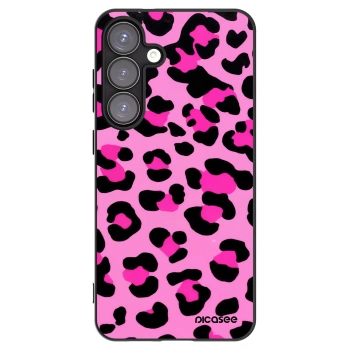 Picasee husă neagră din silicon pentru Samsung Galaxy S25+ 5G - Pink Tiger