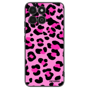 Picasee husă neagră din silicon pentru Honor 200 Smart 5G - Pink Tiger