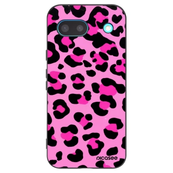 Picasee husă neagră din silicon pentru Google Pixel 8 - Pink Tiger