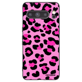 Picasee husă neagră din silicon pentru Google Pixel 8 Pro - Pink Tiger