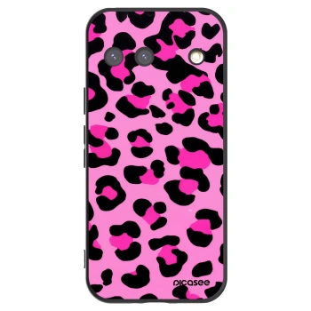 Picasee husă neagră din silicon pentru Google Pixel 9 - Pink Tiger