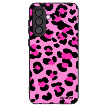 Picasee husă neagră din silicon pentru Samsung Galaxy A36 5G - Pink Tiger