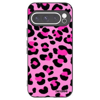 Picasee husă neagră din silicon pentru Google Pixel 9 Pro - Pink Tiger