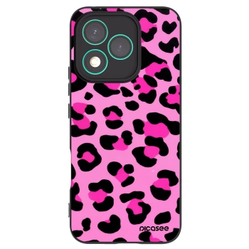 Picasee husă neagră din silicon pentru Honor 400 Lite 5G - Pink Tiger