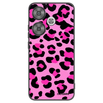 Picasee husă neagră din silicon pentru Xiaomi Poco F6 - Pink Tiger