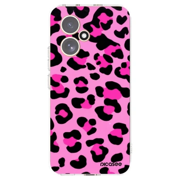 Picasee husă transparentă din silicon pentru Honor 400 5G - Pink Tiger