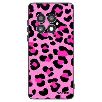 Picasee husă neagră din silicon pentru OnePlus 13 5G - Pink Tiger