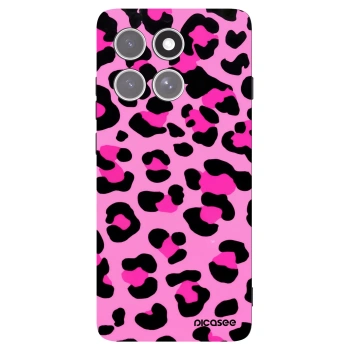 Picasee husă neagră din silicon pentru Motorola Edge 60 Pro - Pink Tiger