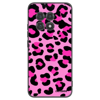Picasee husă neagră din silicon pentru OnePlus 13R 5G - Pink Tiger