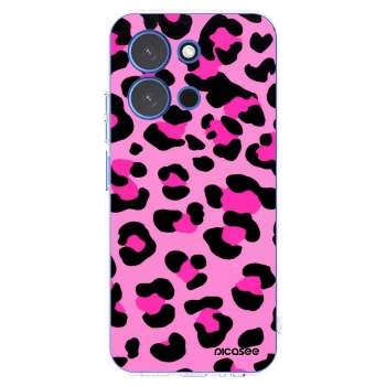 Picasee husă transparentă din silicon pentru Xiaomi Redmi 15C 4G - Pink Tiger