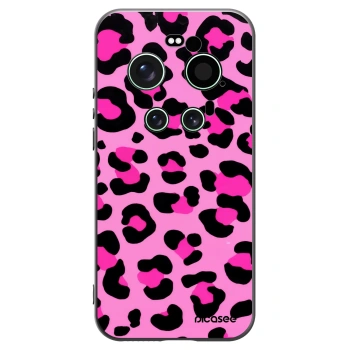 Picasee husă neagră din silicon pentru Xiaomi 17 Ultra - Pink Tiger