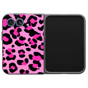 Picasee husă neagră din silicon pentru Apple iPhone Duo - Pink Tiger