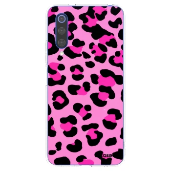 Picasee husă transparentă din silicon pentru Xiaomi Mi 9 SE - Pink Tiger