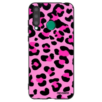 Picasee husă neagră din silicon pentru Honor 20 Lite - Pink Tiger