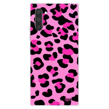 Picasee husă transparentă din silicon pentru Samsung Galaxy Note 10 N970F - Pink Tiger