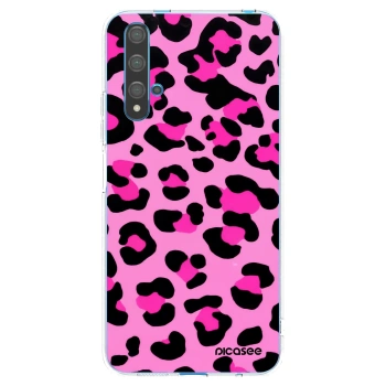 Picasee husă transparentă din silicon pentru Huawei Nova 5T - Pink Tiger