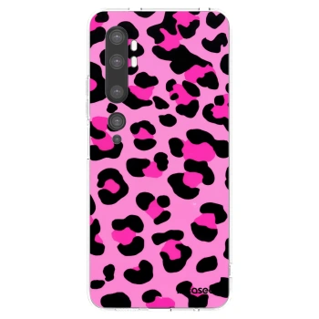 Picasee husă transparentă din silicon pentru Xiaomi Mi Note 10 (Pro) - Pink Tiger