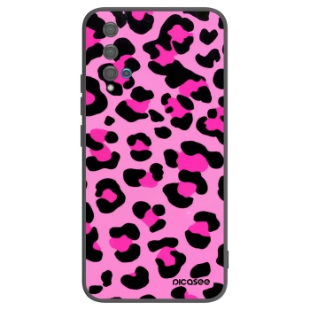 Picasee husă neagră din silicon pentru Huawei Nova 5T - Pink Tiger