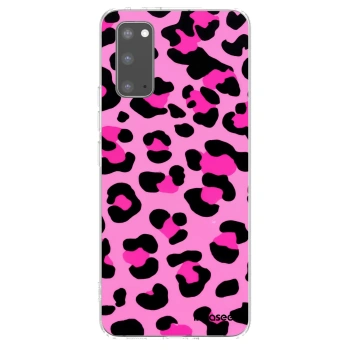 Picasee husă transparentă din silicon pentru Samsung Galaxy S20 G980F - Pink Tiger